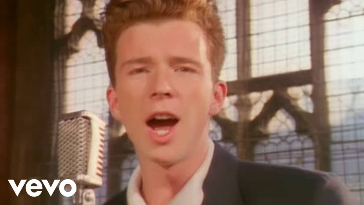 Rick Astley Never Gonna Give You Up 1987 Voir Le Clip 4422