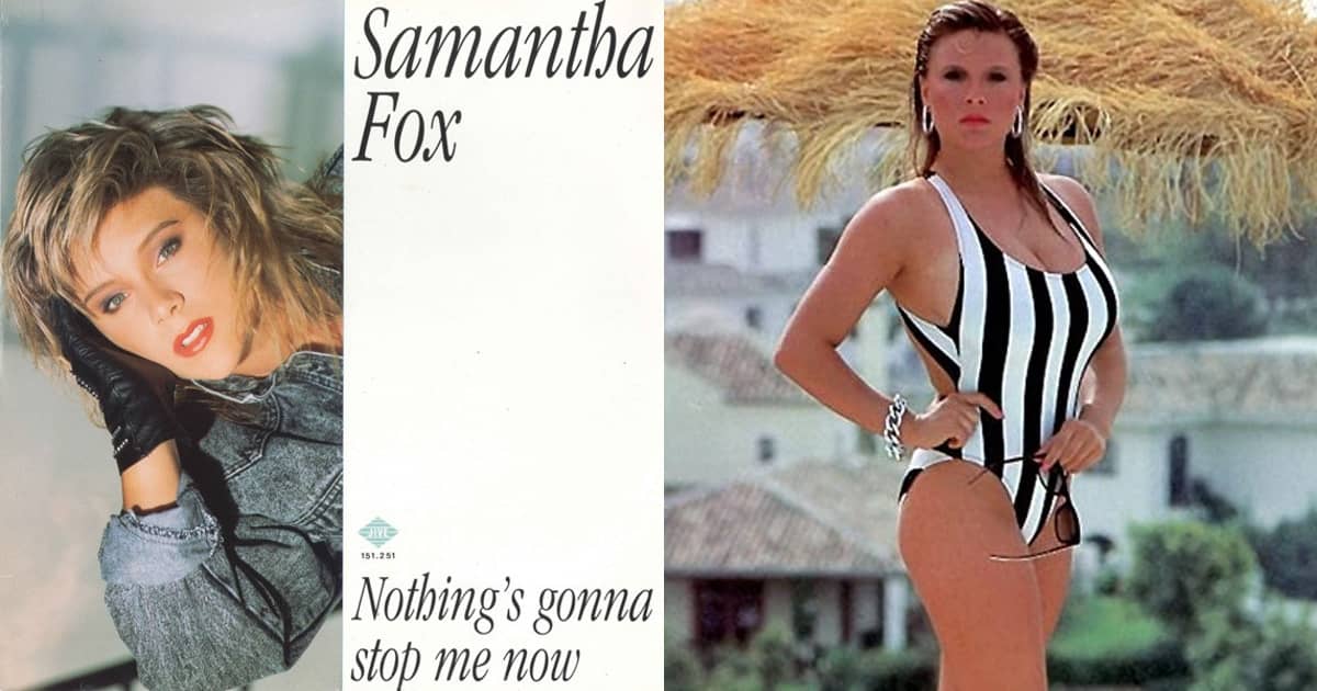 Samantha Fox Nothings Gonna Stop Me Now 1987 
