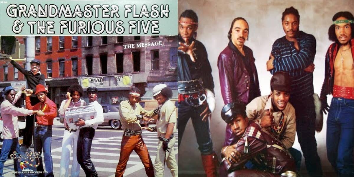 45cat - Grandmaster Flash And The Furious Five - The Message / The