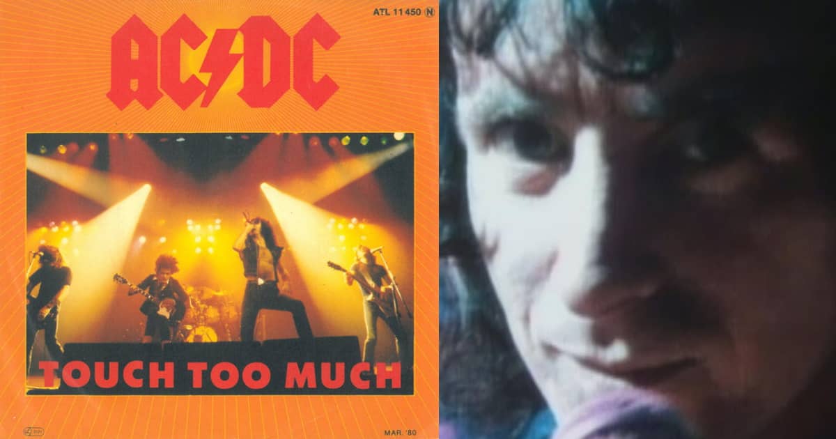 dash mavepine Stolt AC/DC - Touch Too Much - 1980 - Souvienstoi.net