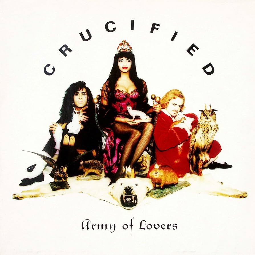 Army of Lovers – Crucified – pochette du single 1991