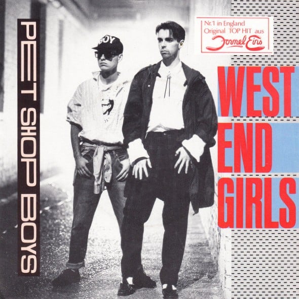 Pet Shop Boys – West End Girls – pochette du single 1985