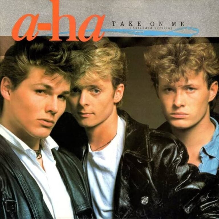 a-ha – Take On Me – pochette du single 1985