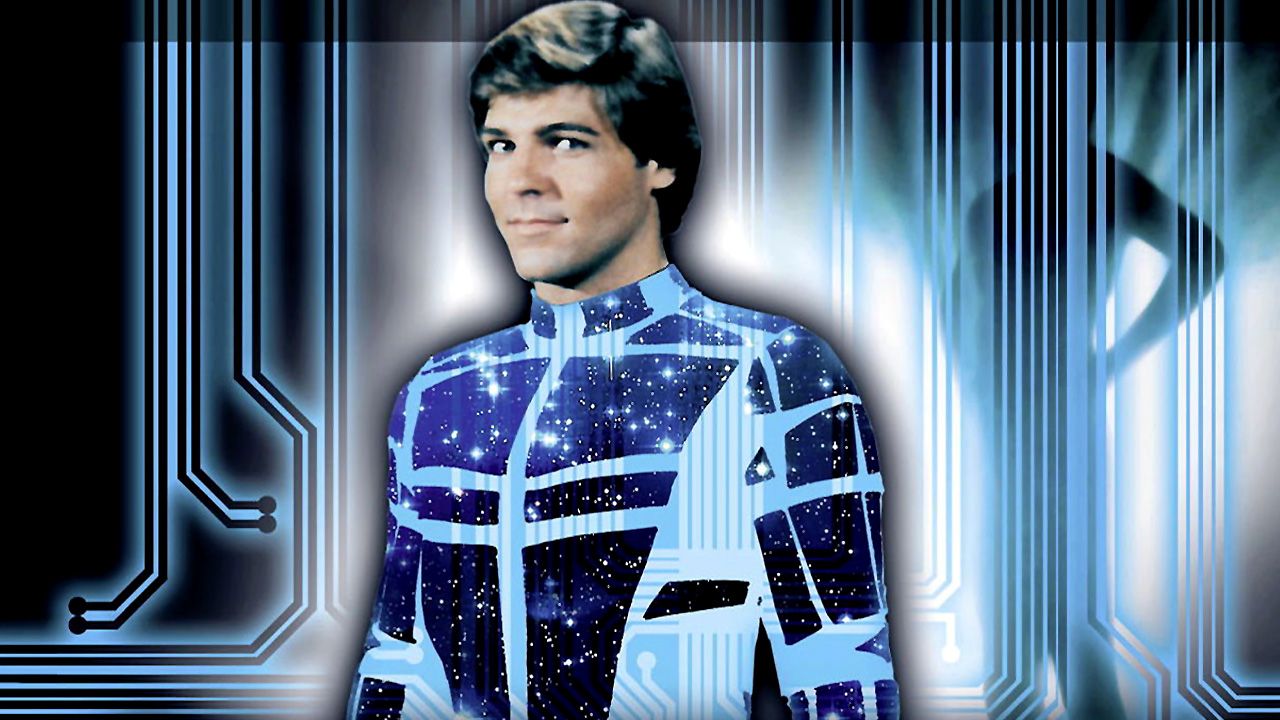Automan – l'hologramme en combinaison lumineuse – série 1983