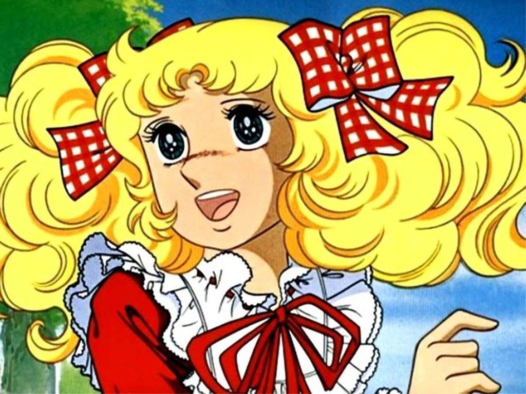 Candy – scène de la série animée de Toei Animation, 1976