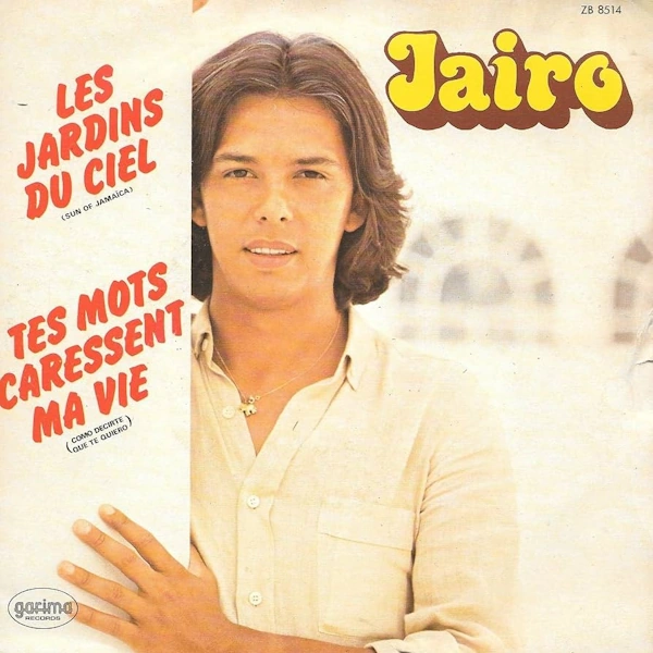 Jairo – Les Jardins du ciel – pochette du single 1980