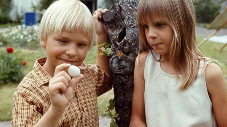 La Pierre Blanche – Fia et Hampus dans la série suédoise – 1973