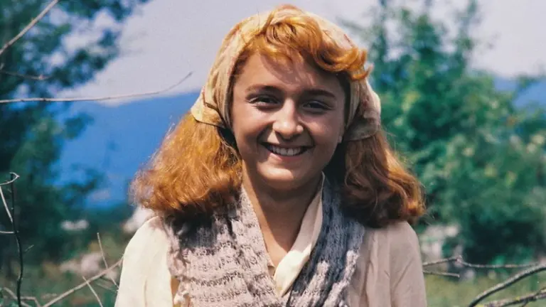 Zora la rousse – scène de la série à Senj – 1979
