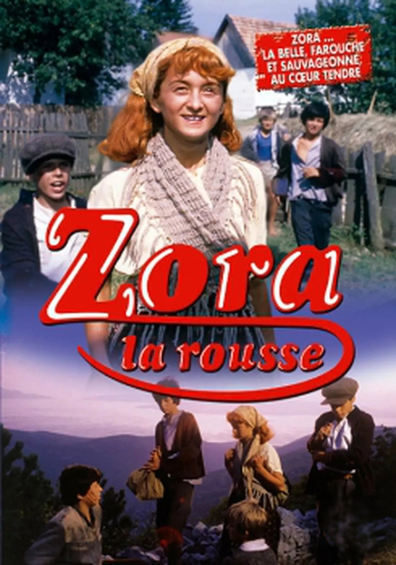 Zora la rousse – jaquette de la série – 1979