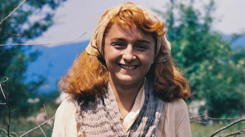 Zora la rousse – scène de la série à Senj – 1979