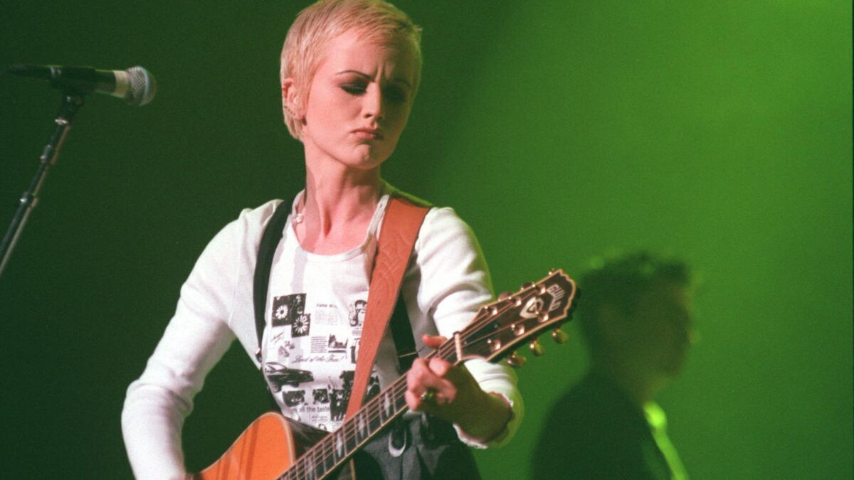 The Cranberries Zombie – Dolores O'Riordan, autrice et chanteuse du titre