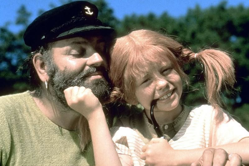 Fifi Brindacier – Inger Nilsson et Beppe Wolgers, le capitaine Efraim – 1969