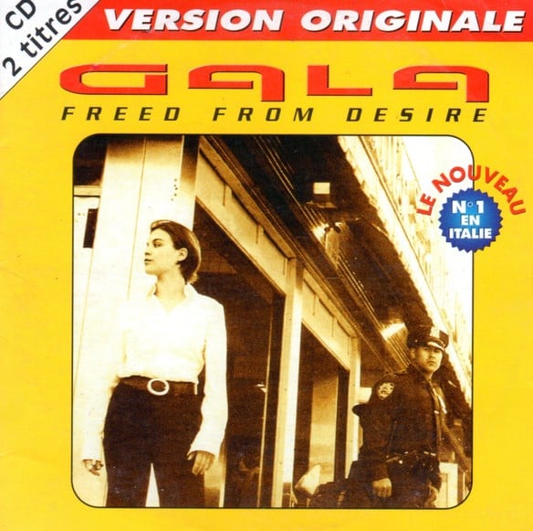 Gala Freed from Desire – pochette du single 1996