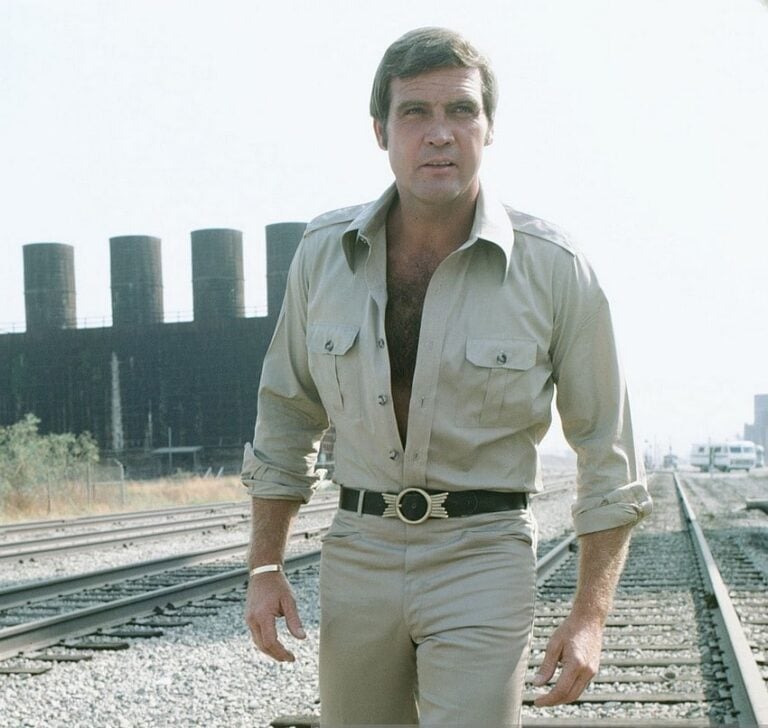 L'Homme qui valait trois milliards – visuel de la série avec Lee Majors – 1974