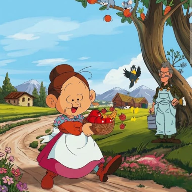 Madame Pepperpote – Madame Pepperpote et ses fruits – 1983