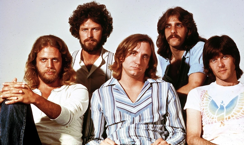 Eagles Hotel California – le groupe Eagles dans les années 1970